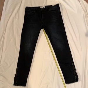 MNG Denim Black Jeans Size 10